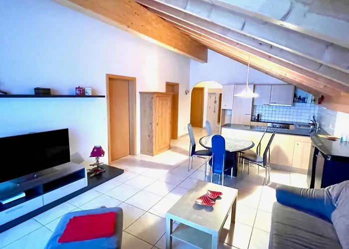 Anessa 5-1 - Attika, Atemberaubende Aussicht Apartment Leukerbad